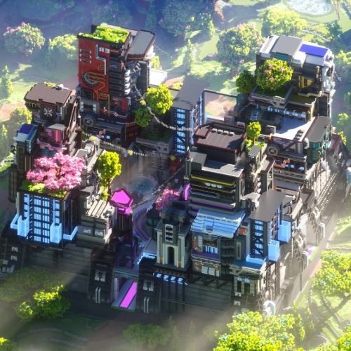 Futuristic Cyberpunk Spawn