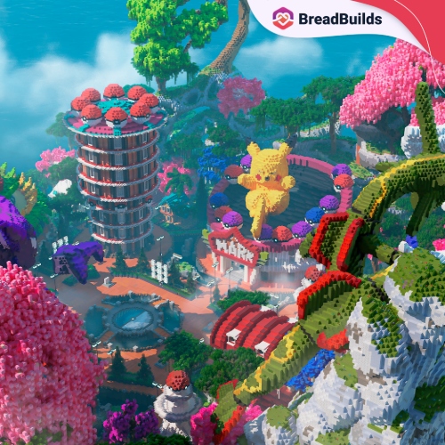 Pixelmon Square lobby