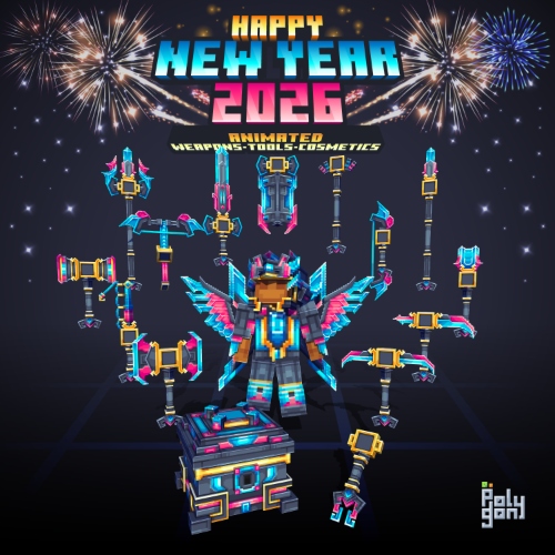Happy New Year 2026 Set